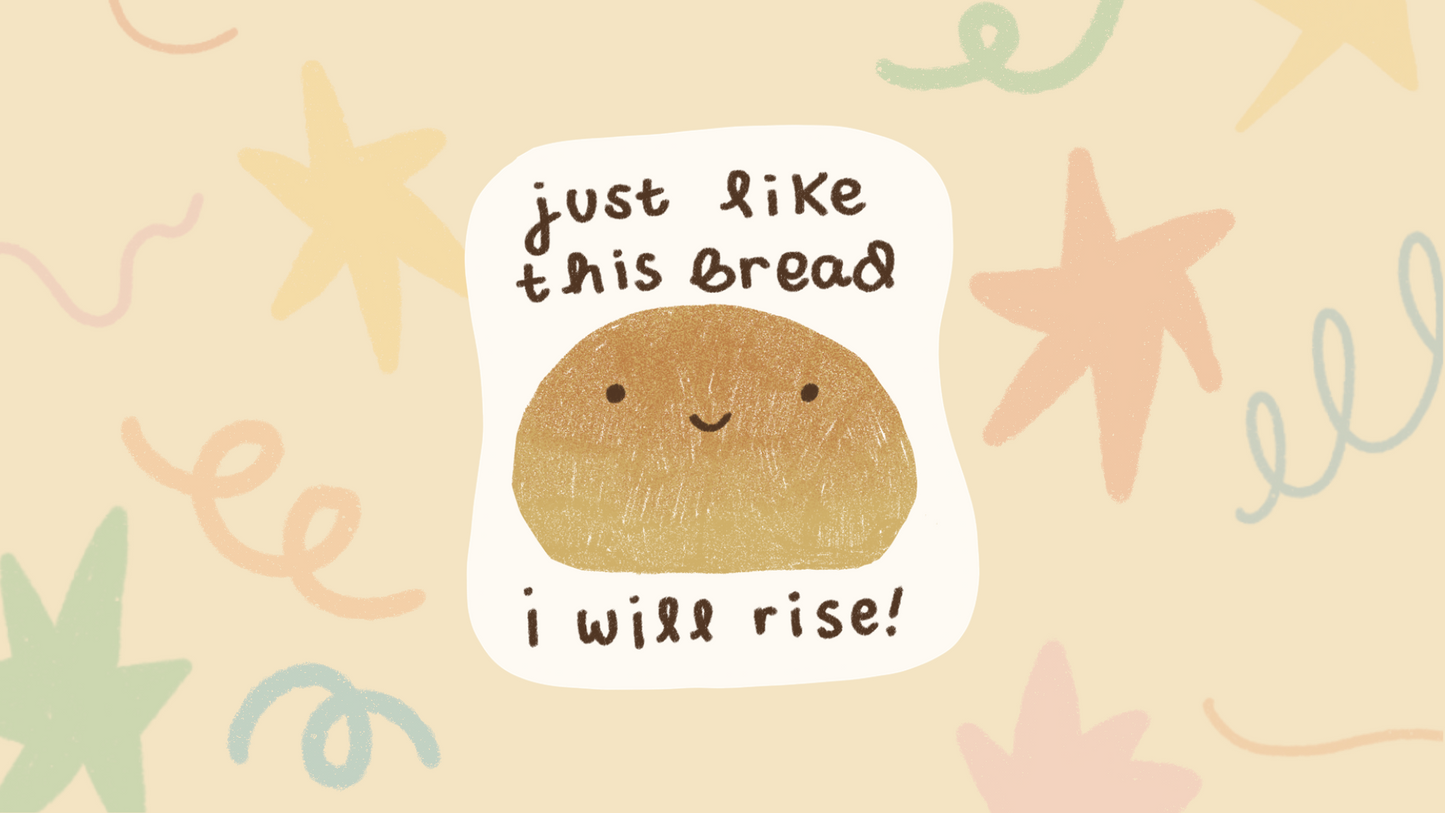 I Will Rise Sticker