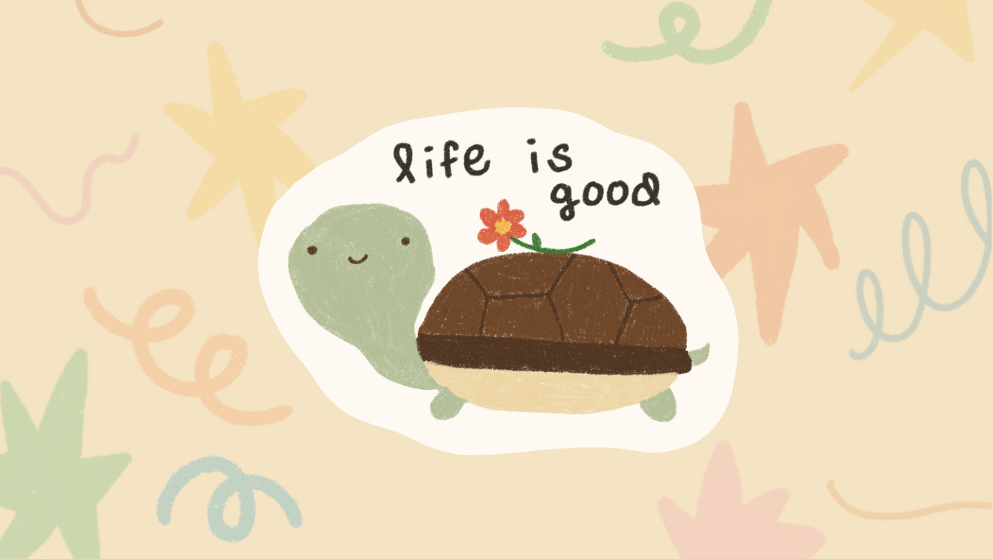 Life Is Good Sticker