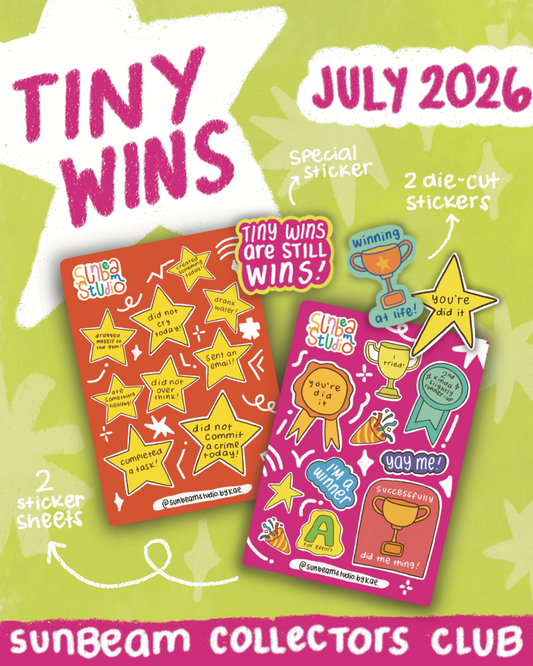 The Tiny Wins Collection | Sunbeam Collectors Club | July 2026