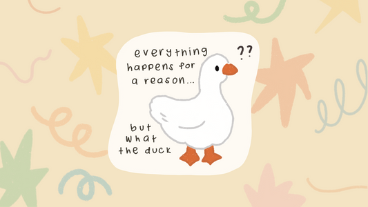 What The Duck Sticker