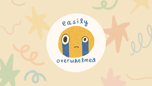 Easily Overwhelmed Sticker