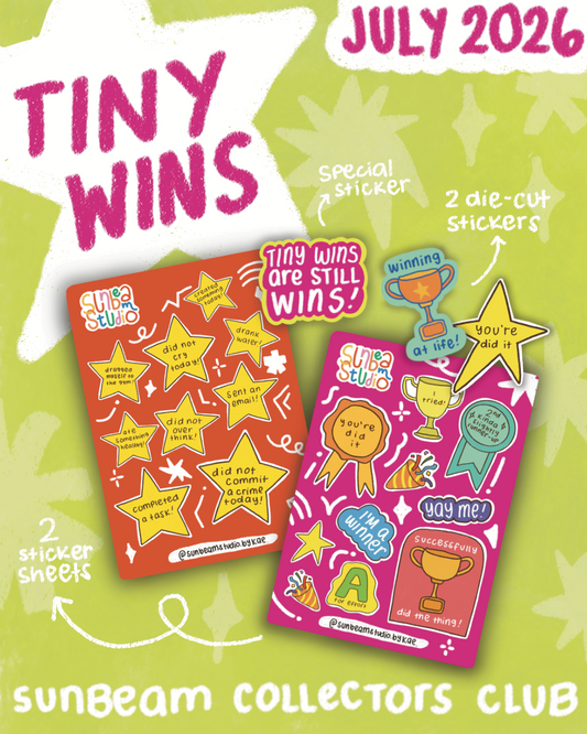 The Tiny Wins Collection | Sunbeam Collectors Club | July 2026